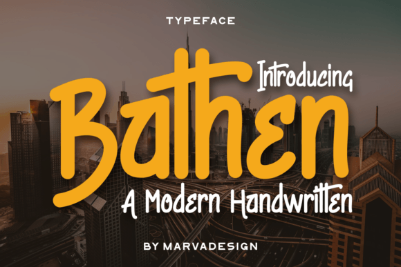 Bathen: The Friendly Handwritten Font for Every Designer