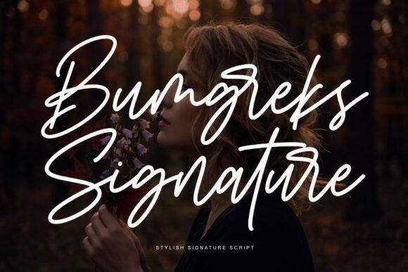 Bumgreks Signature: Elevating Brand Identity with Handwritten Elegance