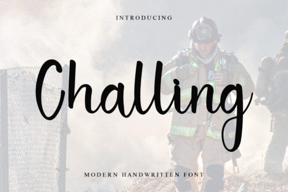 Challing: The Elegant Handwritten Font for Modern Designers