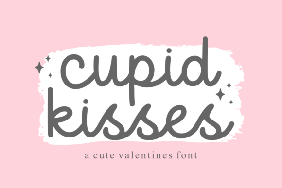 Cupid Kisses: A Playful Font for Charming Designs