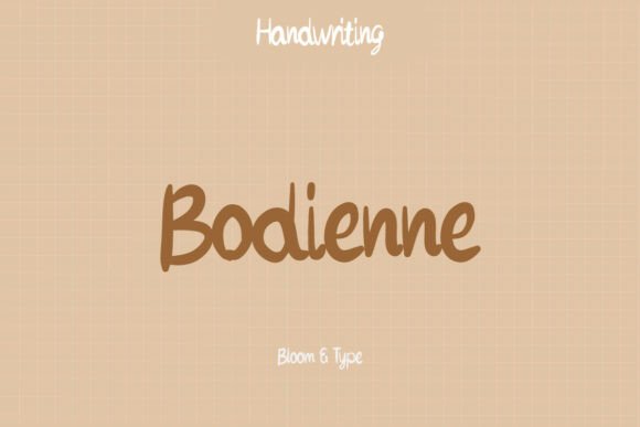 Discover Bodienne: The Handwritten Font for Modern Design
