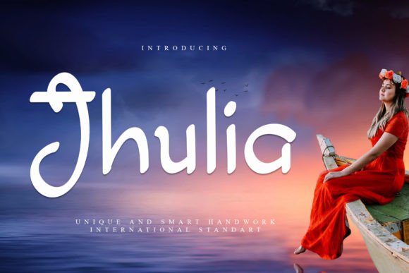 Discover Jhulia: The Handwritten Font for Elegant Design
