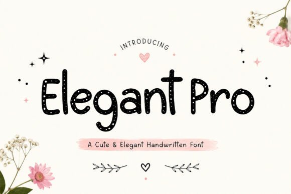 Elegant Pro: The Handwritten Font for Modern Design