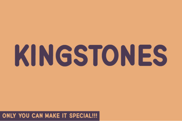 Kingstones: The Authentic Handwritten Font for Modern Design