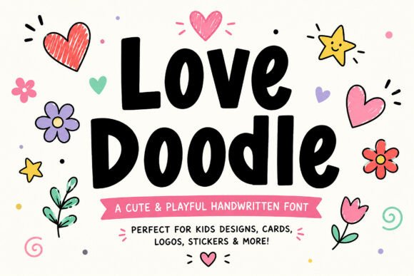 Love Doodle: A Playful Font for Creative Designs