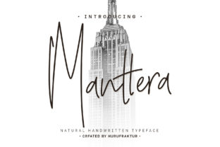 Manterra: Authentic Handwriting for Modern Design