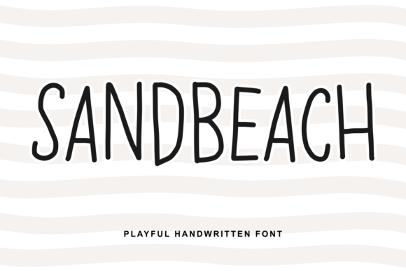 Sandbeach: The Playful Handwritten Font for Coastal Charm
