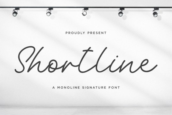 Shortline: A Handwritten Font for Joyful Design