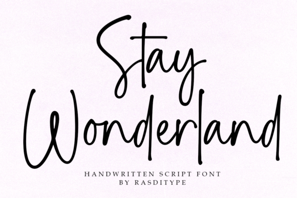 Stay Wonderland: Elevate Your Brand with Handwritten Elegance