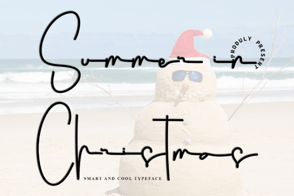 Summer in Christmas: A Font for Year-Round Creativity