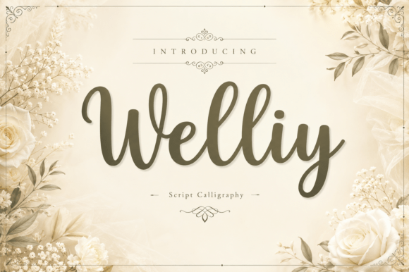Welliy: The Flowing Script Font for Modern Design